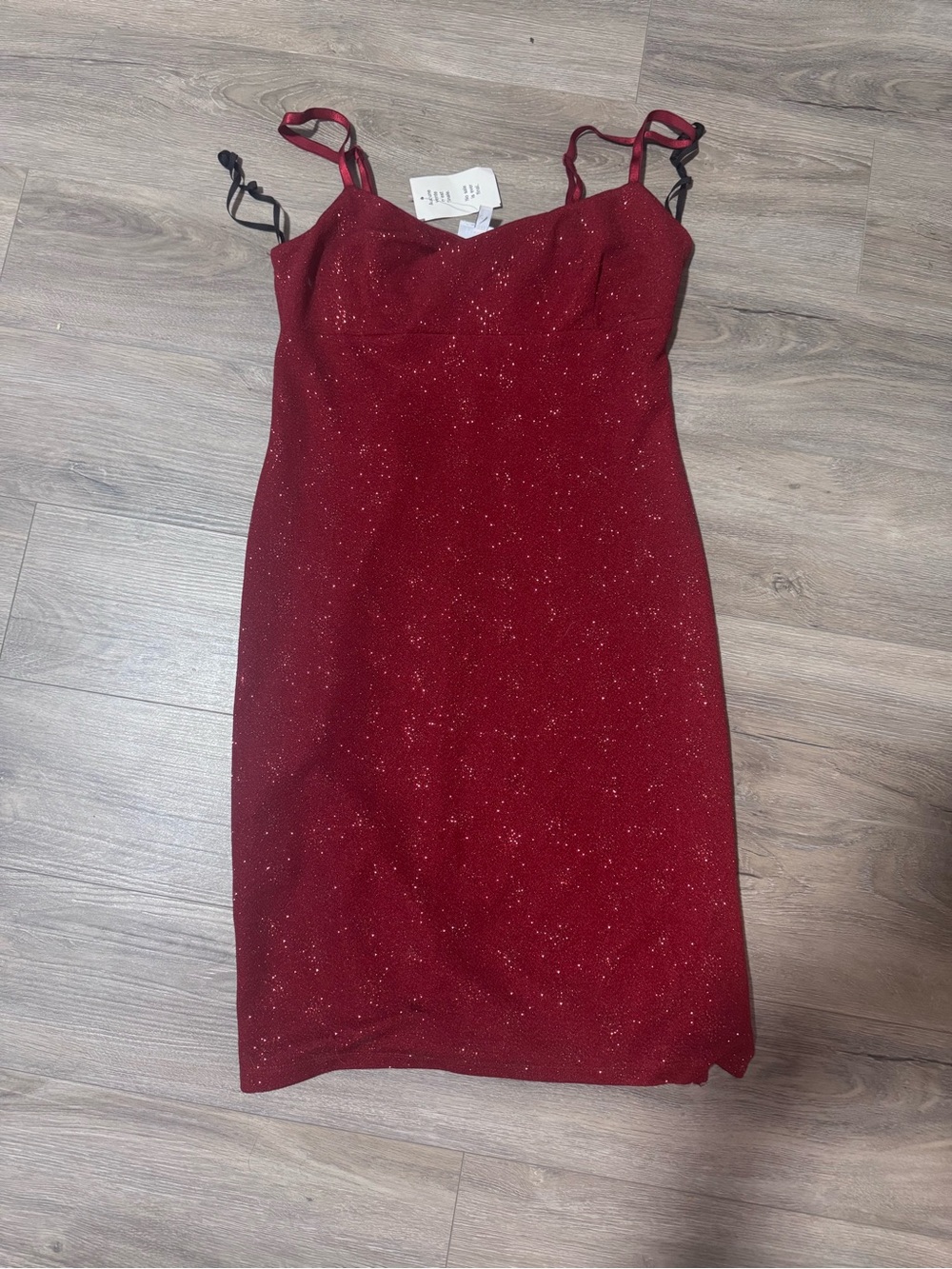 Ricki’s Sparkly Burgundy Bodycon Dress | NWT | Size Small